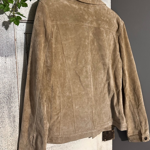 Fabio leather suede jacket large - Picture 3 of 4